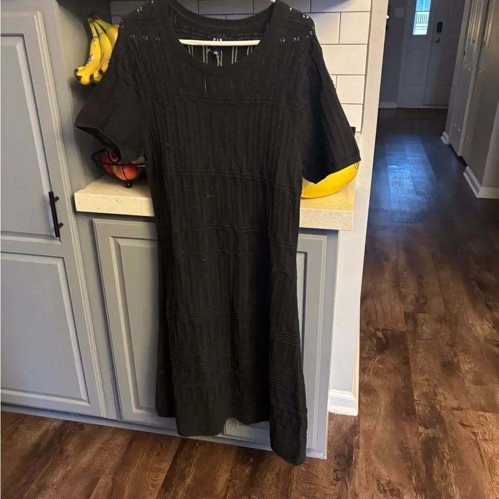 Knit Black Dress by Gap NWT